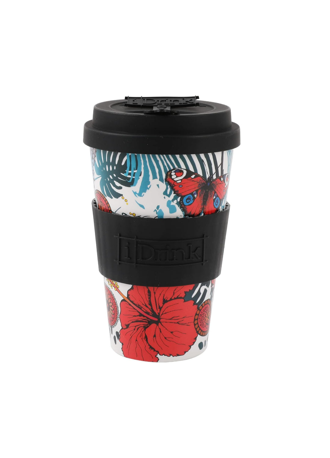 Tazza in RPET I-drink BUTTERFLY 435ml