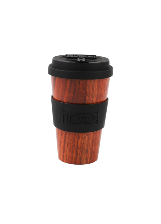 Tazza in RPET I-drink WOOD 435ml