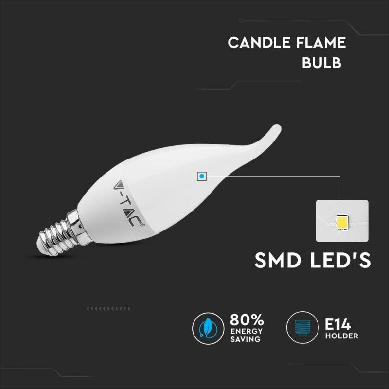 Lampadina LED E14 4w 6400k