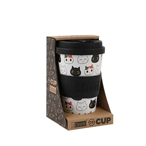 Tazza in RPET I-drink Cats 435ml